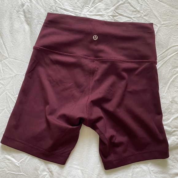 lululemon athletica Pants - Lululemon Burgundy Nike Shorts